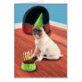 Pug Lick Card Pug Lick Card