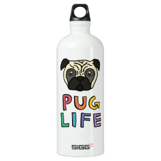 water pug pug water bottles zazzle water pug pug water bottles zazzle