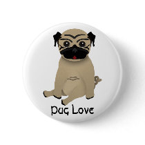 Pug Love button