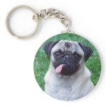 Pug Love Keychain