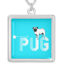 Pug Love Necklace necklaces