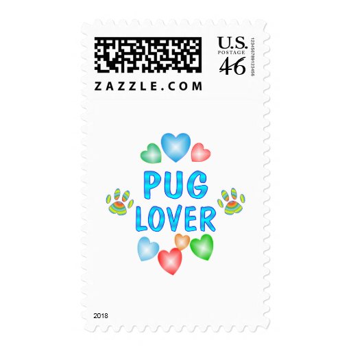 PUG LOVER POSTAGE