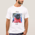 Pug Luv t-shirts by laelscoglio Pug Luv t-shirts
