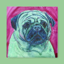 Pug Magnet - "Pugsley" magnets