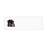 Pug Mailing Labels