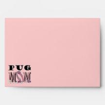 Pug MOM Envelope