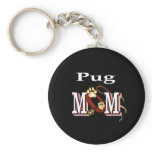 pug mom Keychain