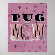 Pug MOM Poster
