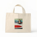 Pug & Mona Lisa in Corvette BAG by Dogartist Pug & Mona Lisa in Corvette BAG
