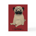 Pug Mother's Day Card by thedrunkenpug Pug Mother's Day Card