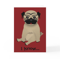 Pug Mother's Day Card by thedrunkenpug Pug Mother's Day Card