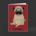 Pug Mother's Day Card by thedrunkenpug Pug Mother's Day Card