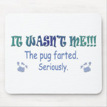 Pug mousepads