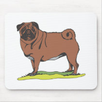 Pug mousepads by cutecanines Pug mousepads