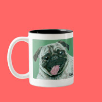 "PUG-MUG" by Susan Bergstrom