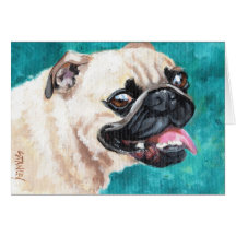 Pug-nacious Cards