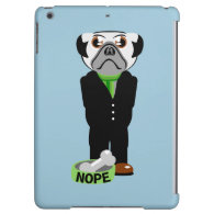 Pug Nope Cover For iPad Air