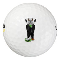 Pug Nope Pack Of Golf Balls