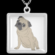 pug ON A CHAIN necklaces