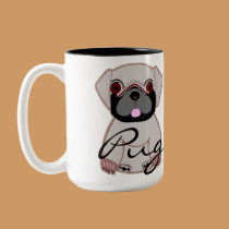 Pug On A Mug! by Perlyyyy Pug On A Mug!