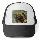 Pug Paint Trucker Hats