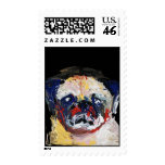 Pug Painting Stamps