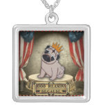 Pug Pendant Necklace