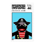 pug pirate stamp