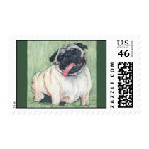 Pug - Postage Stamps