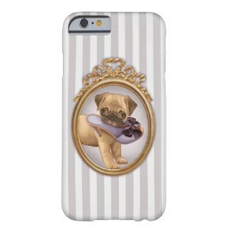 Pug Puppy and Shoe Barely There iPhone 6 Case