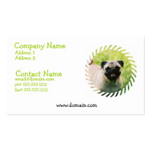 Pug Puppy Business Card