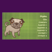 Pug Puppy Business Cards business cards