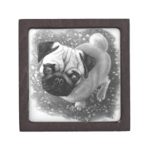 Pug Puppy Dog Art Premium Gift Boxes