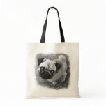 Pug Puppy Dog in Pencil Bag