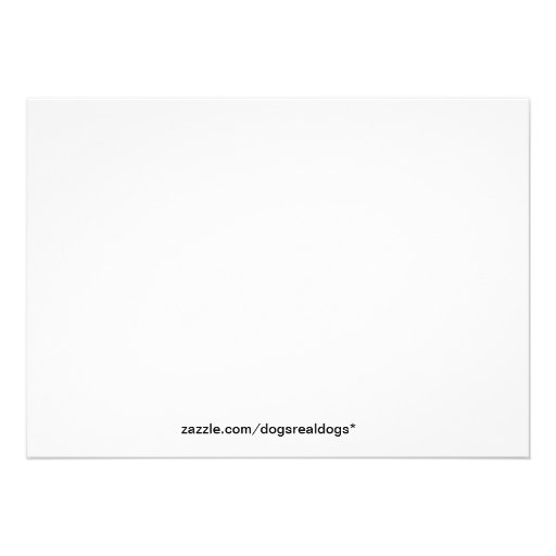 Pug Puppy Face Invitation