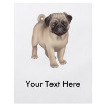 Pug Puppy Flyer by twopurringcats Pug Puppy Flyer