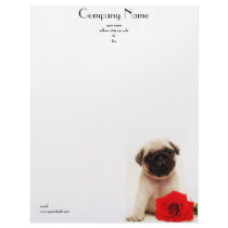 Pug puppy Letterhead by ritmoboxer Pug puppy Letterhead