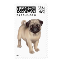 Pug Puppy Postage