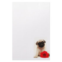 Pug puppy stationary stationery by ritmoboxer Pug puppy stationary stationery