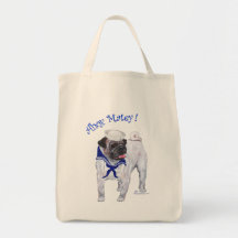 Pug Sailor Bag