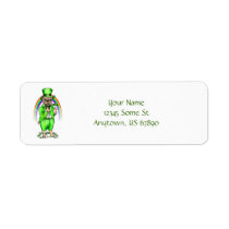 Pug St Patrick's Day nb Labels labels