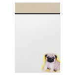 Pug stationary custom stationery
