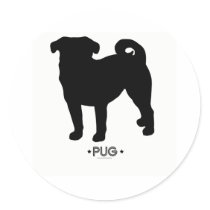 Pug Sticker