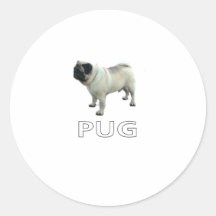 Pug Stickers