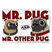 Pug Stuff Card