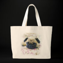 Pug Tote Bag