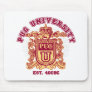 PUG UNIVERSITY Garnet and Gold Mouse Pads