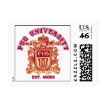 PUG UNIVERSITY Garnet and Gold postage