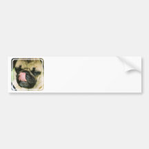 Pugalicious Bumper Sticker