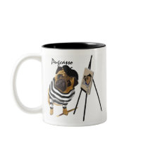 Pugcasso Mug